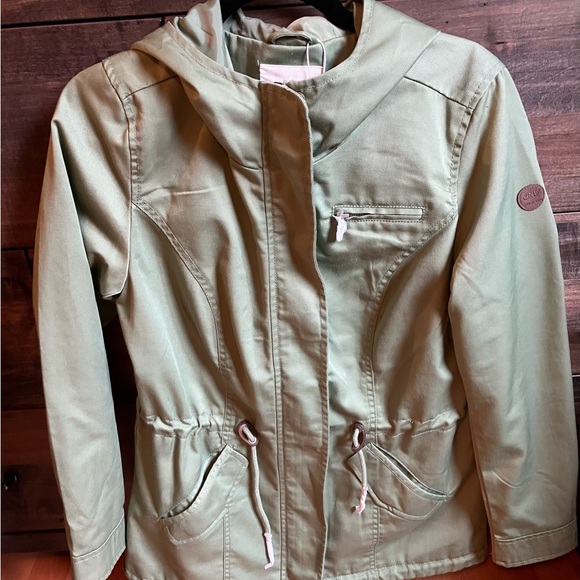 Green utility coat - Picture 3 of 3